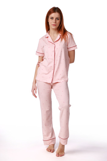 SF женски сет пижами 735196SP PINKISH KD SS26 