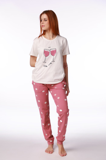 SF женски сет пижами CIN CIN KD SS26 