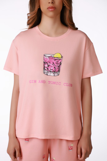 SF женски сет пижами 735209 GIN TONIC KK SS26 