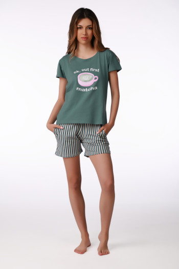 SF женски сет пижами MATCHA KK SS26 