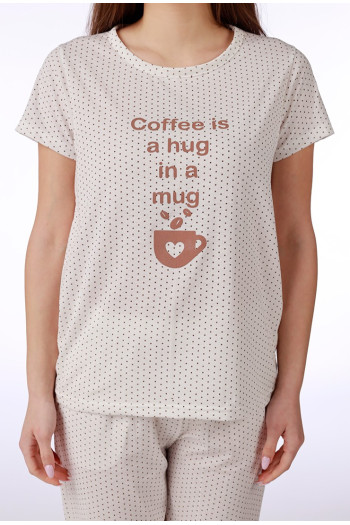 SF женски сет пижами SP.OFFER COFFEE KD SS26 