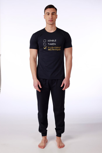 SF машки сет пижами M.PIZAMI SP.OFFER FOOD KD SS26 