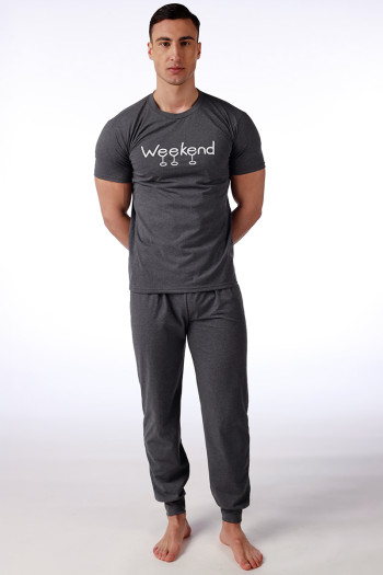 SF машки сет пижами M.PIZAMI SP.OFFER WEEKEND KD SS26 