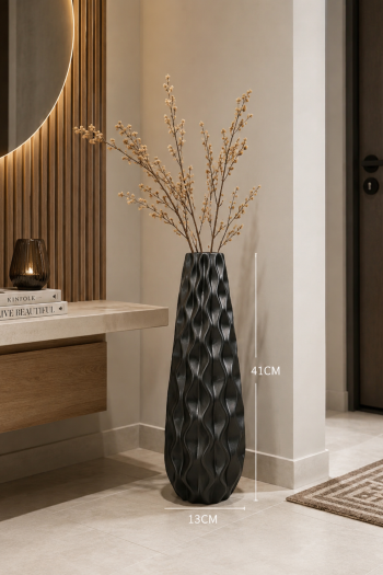 SF HOME  вазна VAZNA ]UP L41*13CM 1702*crno 