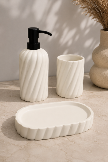 SF HOME  сет за бања Livirno White 