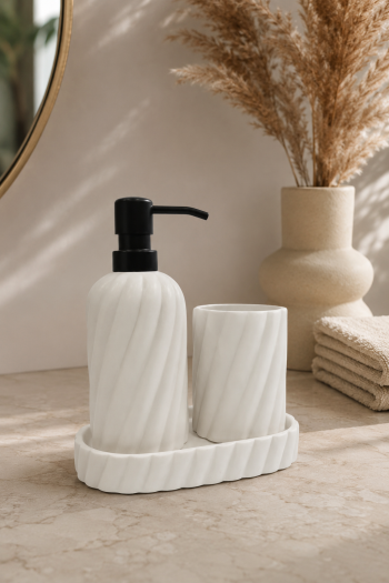 SF HOME  сет за бања Livirno White 