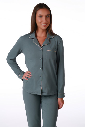 SF женски сет пижами 735241 BASE GREEN DD FW26 