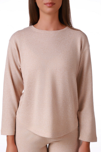 SF женски сет пижами KNIT SP L CREAM DD FW26 