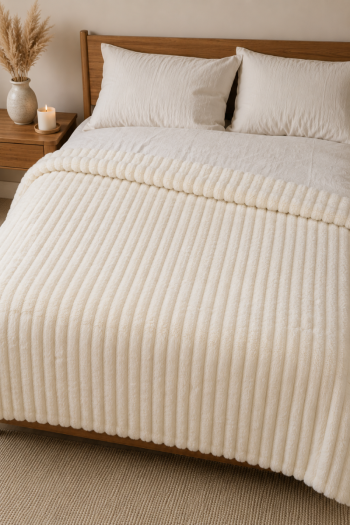 SF HOME  ќебе Stripe Cream 200x230 