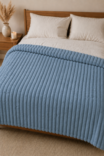 SF HOME  ќебе Stripe Blue 200x230 