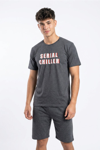 SF машки сет пижами SP.OFFER CHILLER KK SS26 