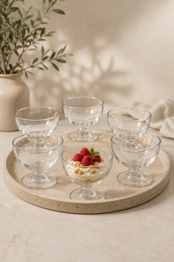 SF HOME  здела стаклена сет од 6 парчиња 230ML 