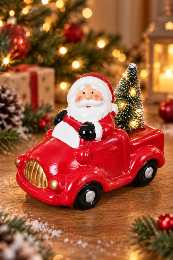 SF HOME  Новогодишни - Украс Santas Car 