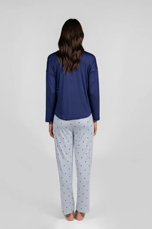 SF женски сет пижами Sf Dots Mint Fw23 