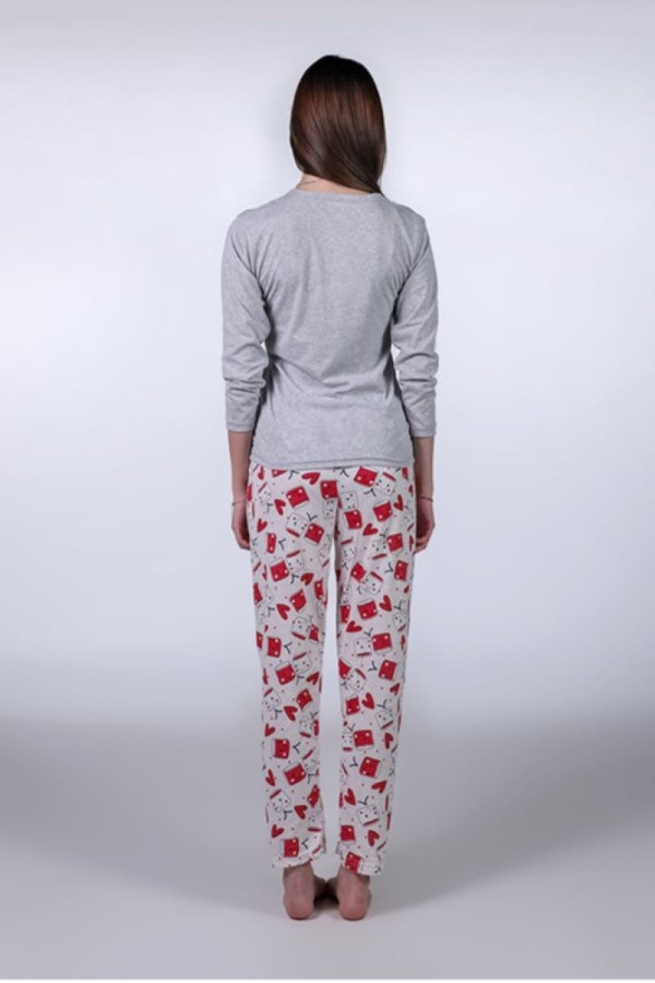 Rujam женски сет пижами 1025 COFFE 