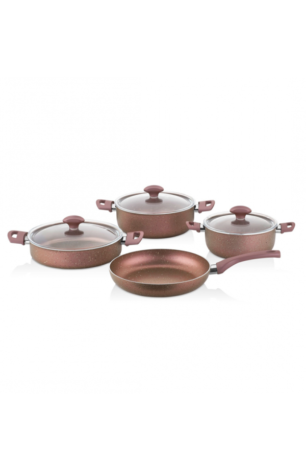 SF HOME  тави и тенџериња SET 20-24-26+26 7PCS 