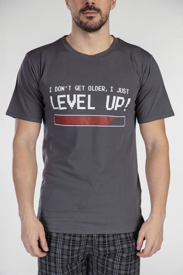 SF машки сет пижами LEVEL UP KD SS25 