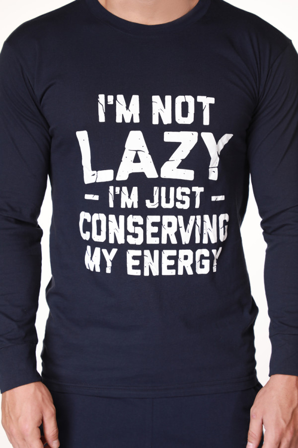 SF машки сет пижами LAZY DD FW25 