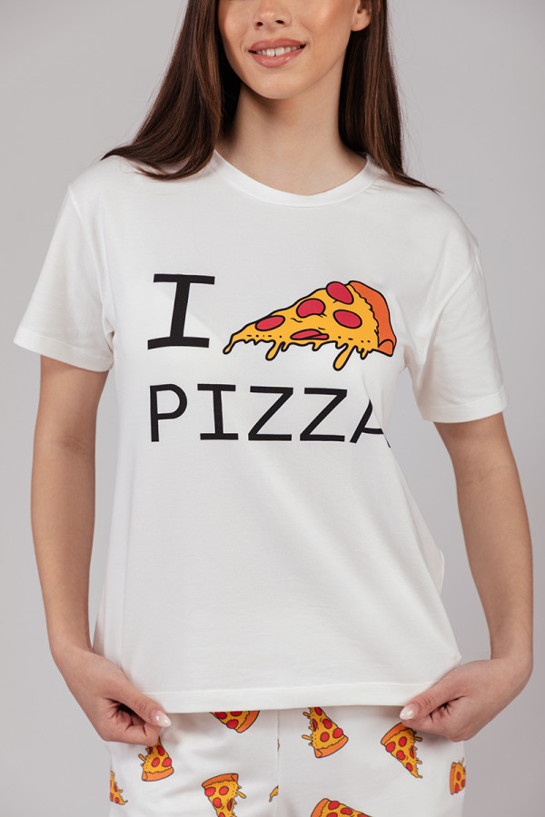SF женски сет пижами KD PIZZA 735143SP SF SS25 