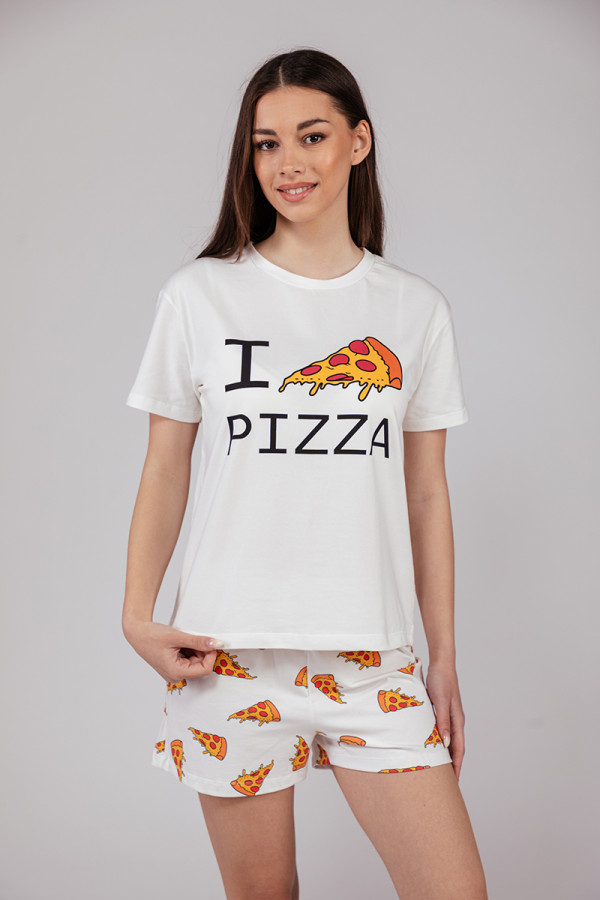 SF женски сет пижами KK PIZZA 735144SP SF SS25 