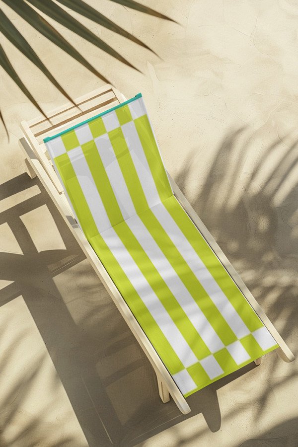 SF HOME - пешкир Green Stripes 