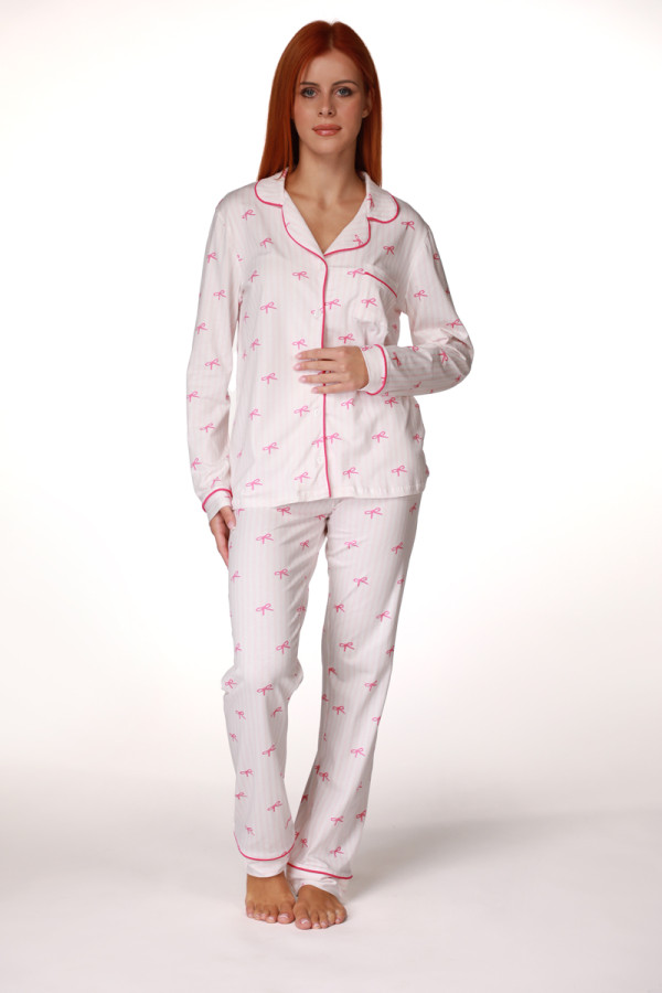 SF женски сет пижами 735150 PINK BOW DD FW25 