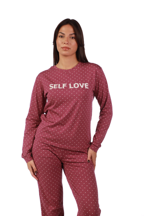 SF женски сет пижами 735156 SELF LOVE DD FW25 
