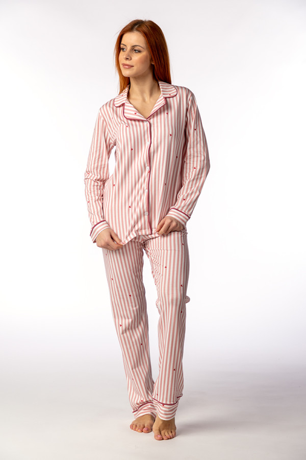 SF женски сет пижами 735158 RED PINK DD FW25 