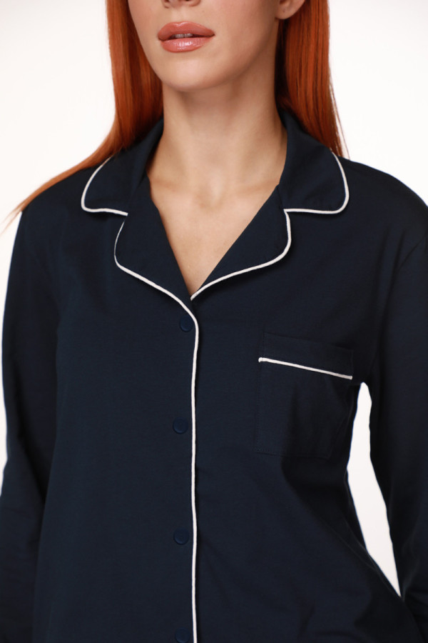 SF женски сет пижами 735162 BASE NAVY DD FW25 