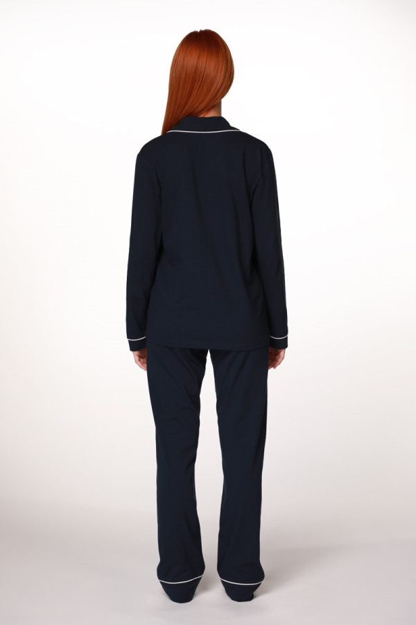 SF женски сет пижами 735162 BASE NAVY DD FW25 