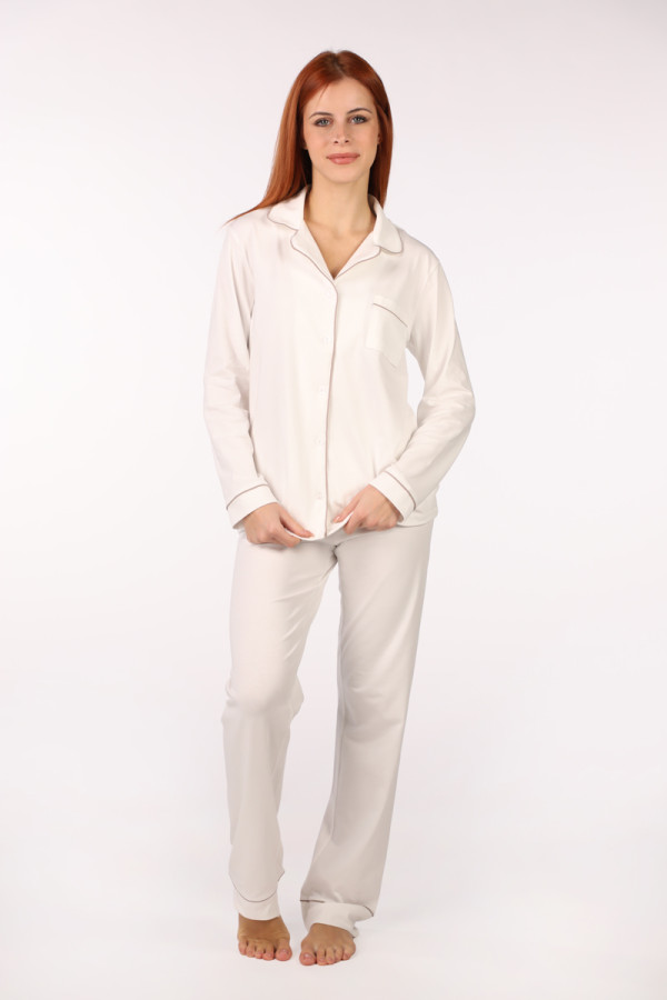 SF женски сет пижами 735163 BASE CREAM DD FW25 