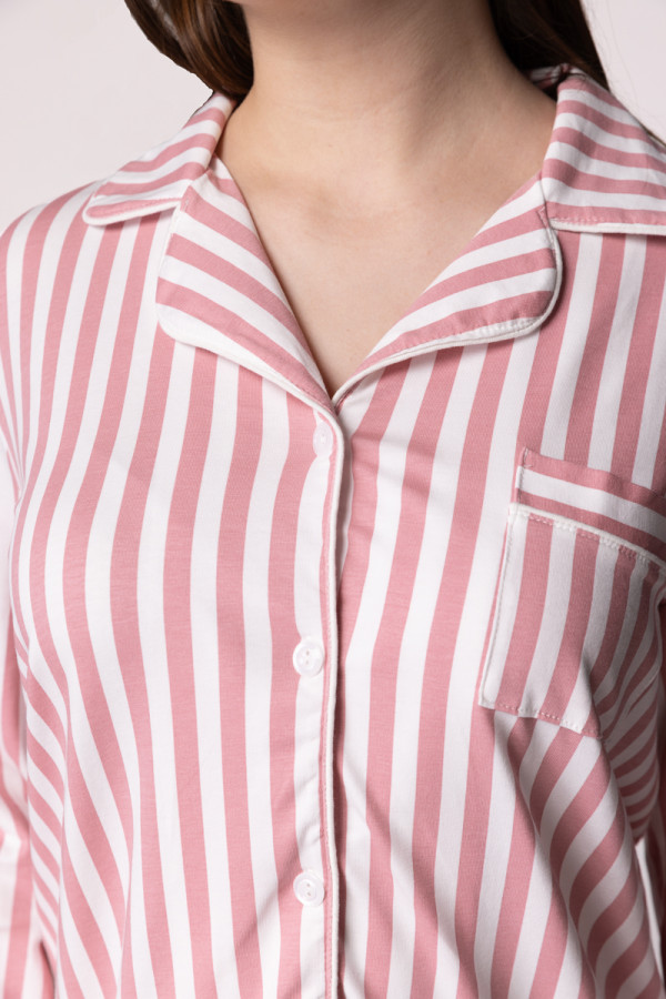 SF женски сет пижами 735172SP PUDRA STRIPE DD FW25 