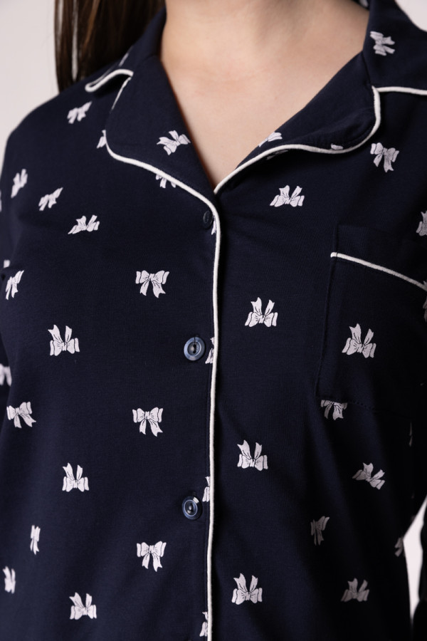 SF женски сет пижами 735174SP CREAM BOW DD FW25 