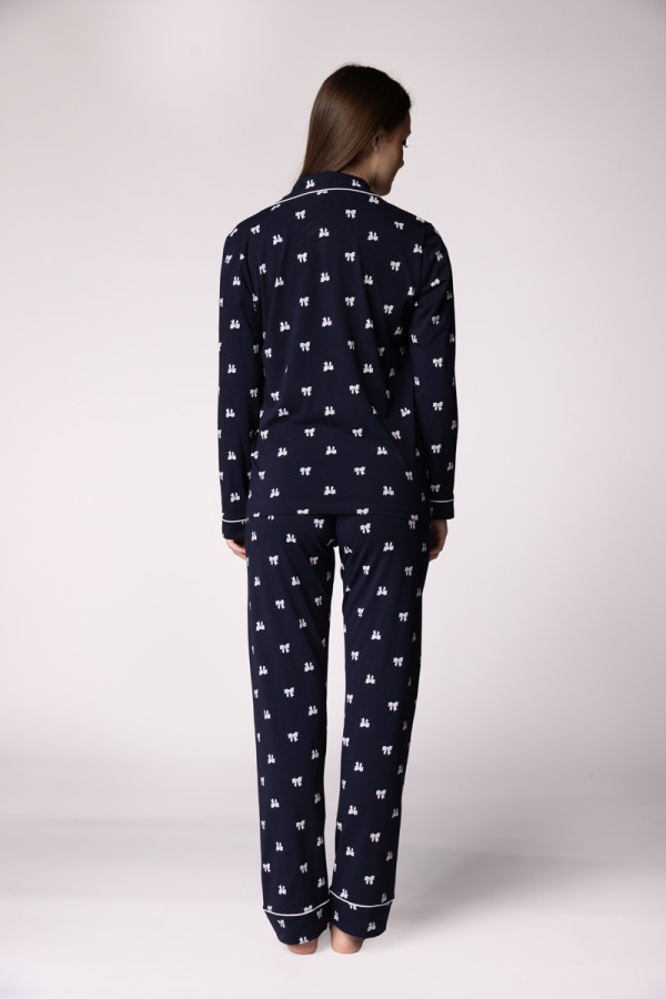 SF женски сет пижами 735174SP CREAM BOW DD FW25 