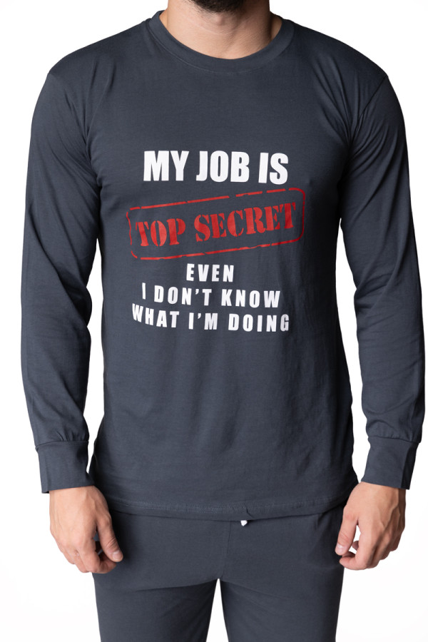 SF машки сет пижами TOP SECRET DD FW25 