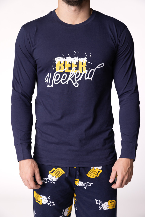 SF машки сет пижами BEER DD FW25 