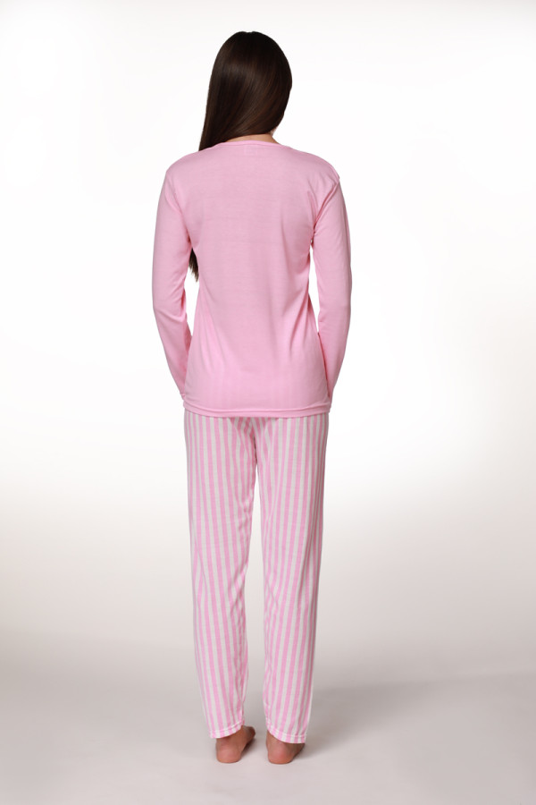 Rujam женски сет пижами 7123 PINK CAT 