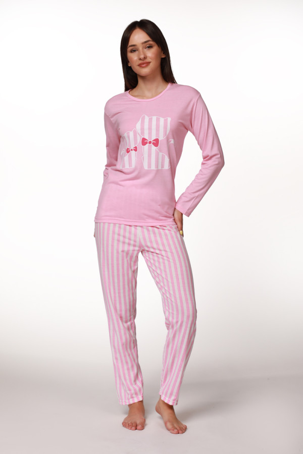 Rujam женски сет пижами 7123 PINK CAT 
