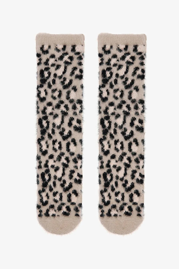 Penti женски класични чорапи LEOPARD FLUFFY SOKET 