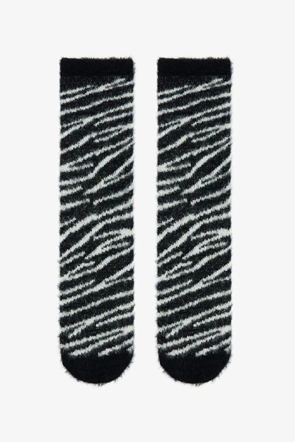 Penti женски класични чорапи ZEBRA FLUFFY SOKET 