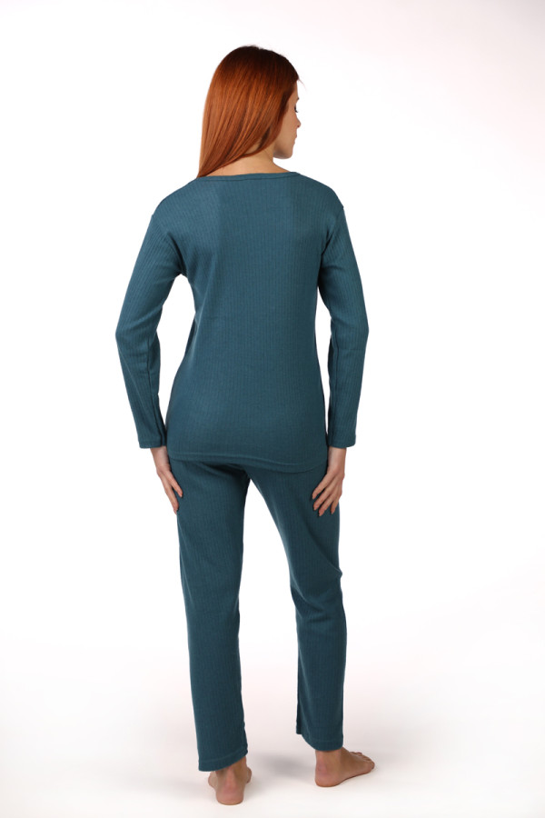 Rujam женски сет пижами RAPORLU PETROL FW25 