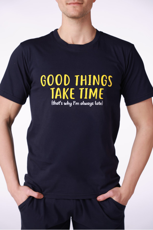 SF машки сет пижами THINGS KD SS26 