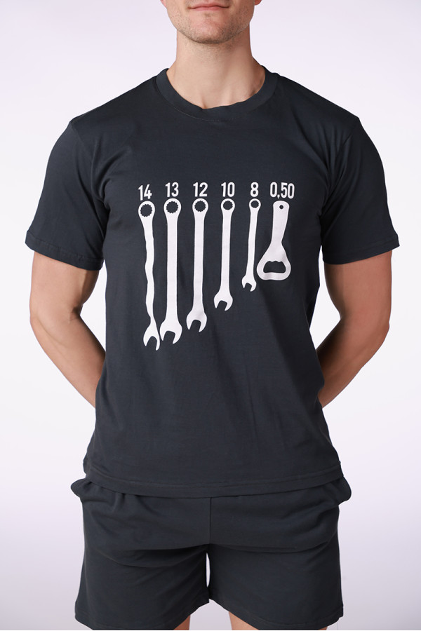 SF машки сет пижами MECHANIC KK SS26 