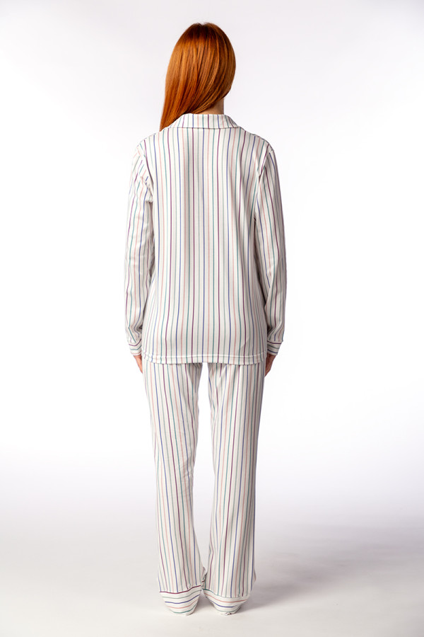 SF женски сет пижами 735185 PASTEL STRIPES DD SS26 