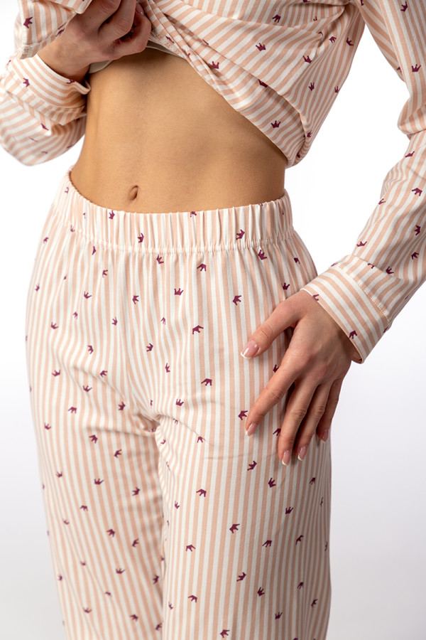 SF женски сет пижами 735187 CROWN DD SS26 