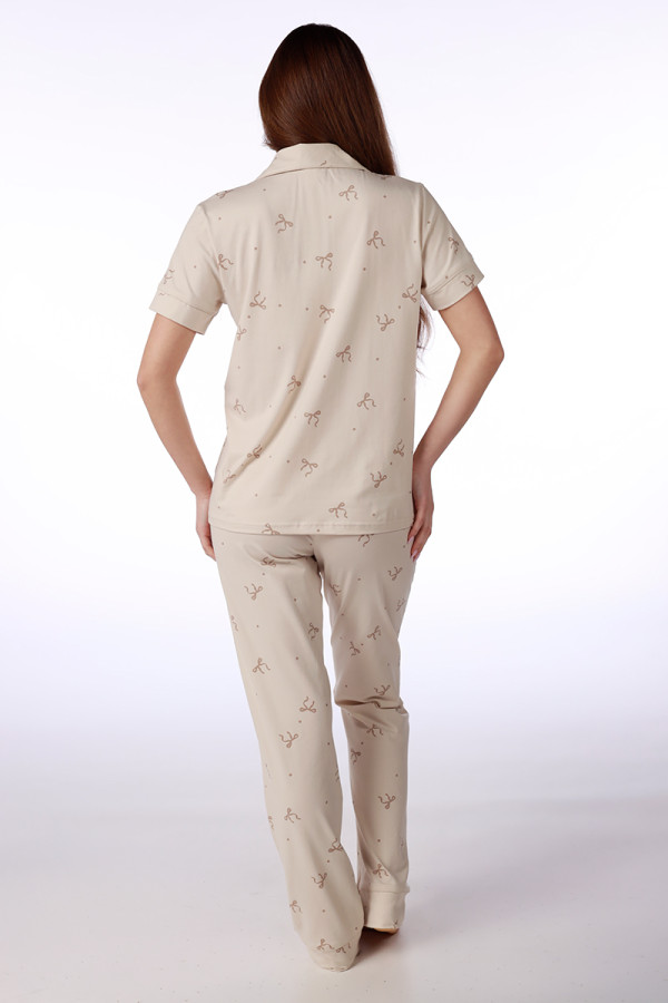 SF женски сет пижами 735199 CREAM BOW KD SS26 