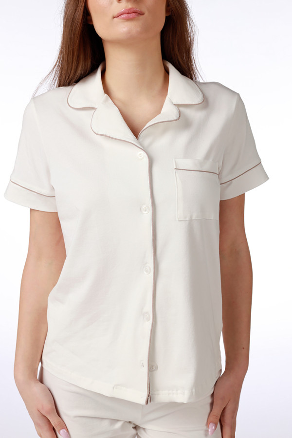 SF женски сет пижами 735203SP BEIGE BASE KD SS26 