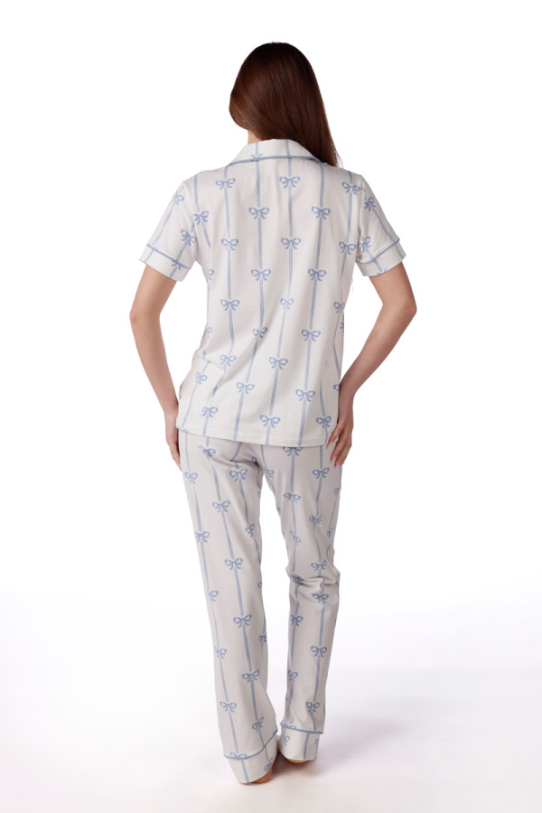 SF женски сет пижами 735204SP BLUE BOW KD SS26 
