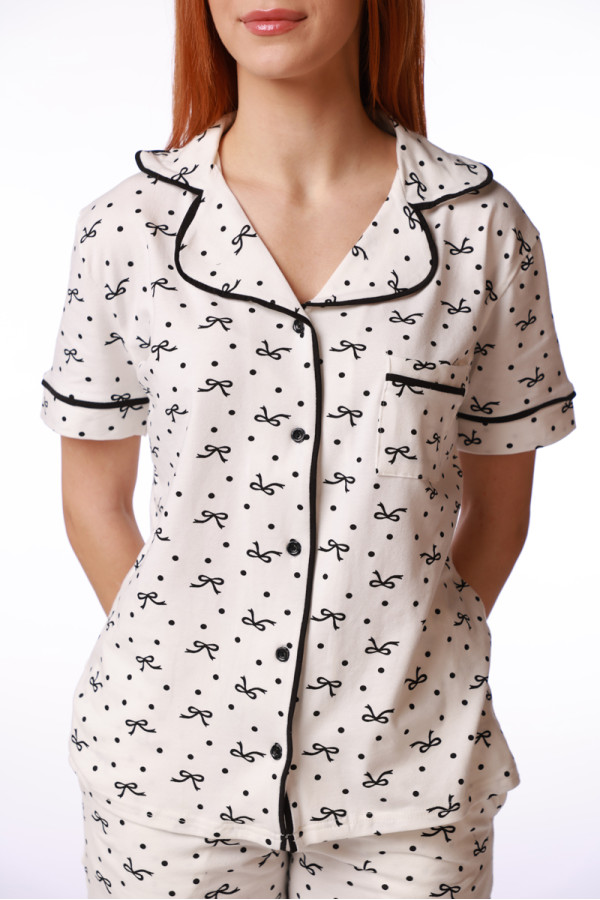 SF женски сет пижами BOW DOT KK SS26 