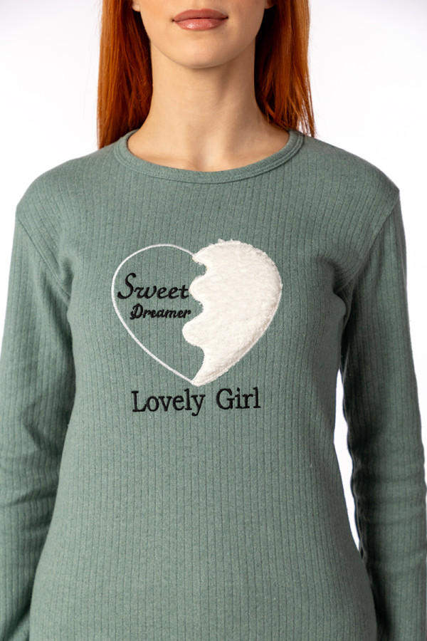 Lila женски сет пижами RAPORLU 15726 GIRL DD FW25 